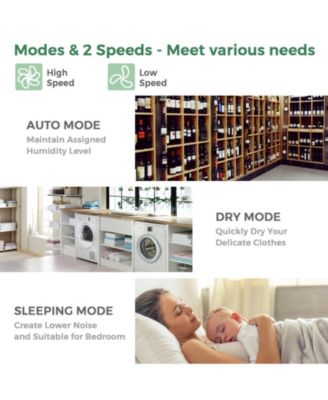 Generic 24 Pint 1500 Sq Ft Room Dehumidifier with Indicator