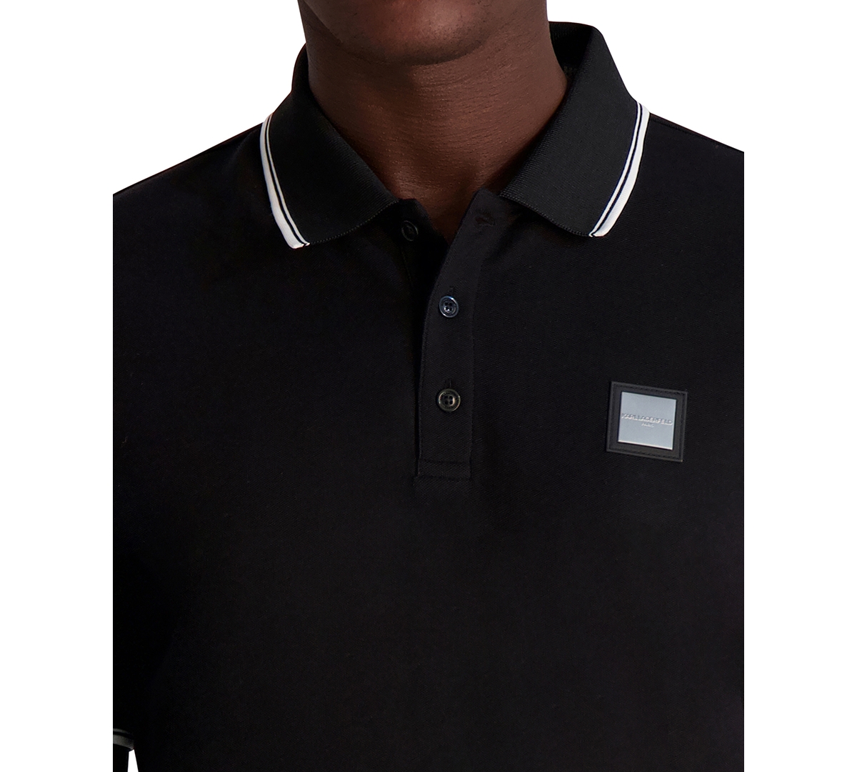 Karl Lagerfeld Men's Core Karl Logo Polo Shirt