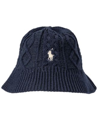 Men's Cable Knit Bucket Hat