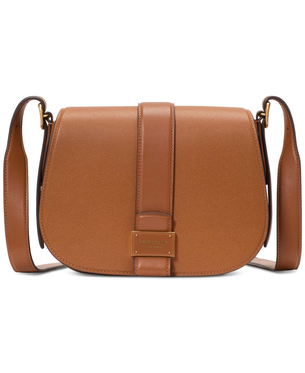 Shop Kate Spade Nouveau Leather Saddle Bag