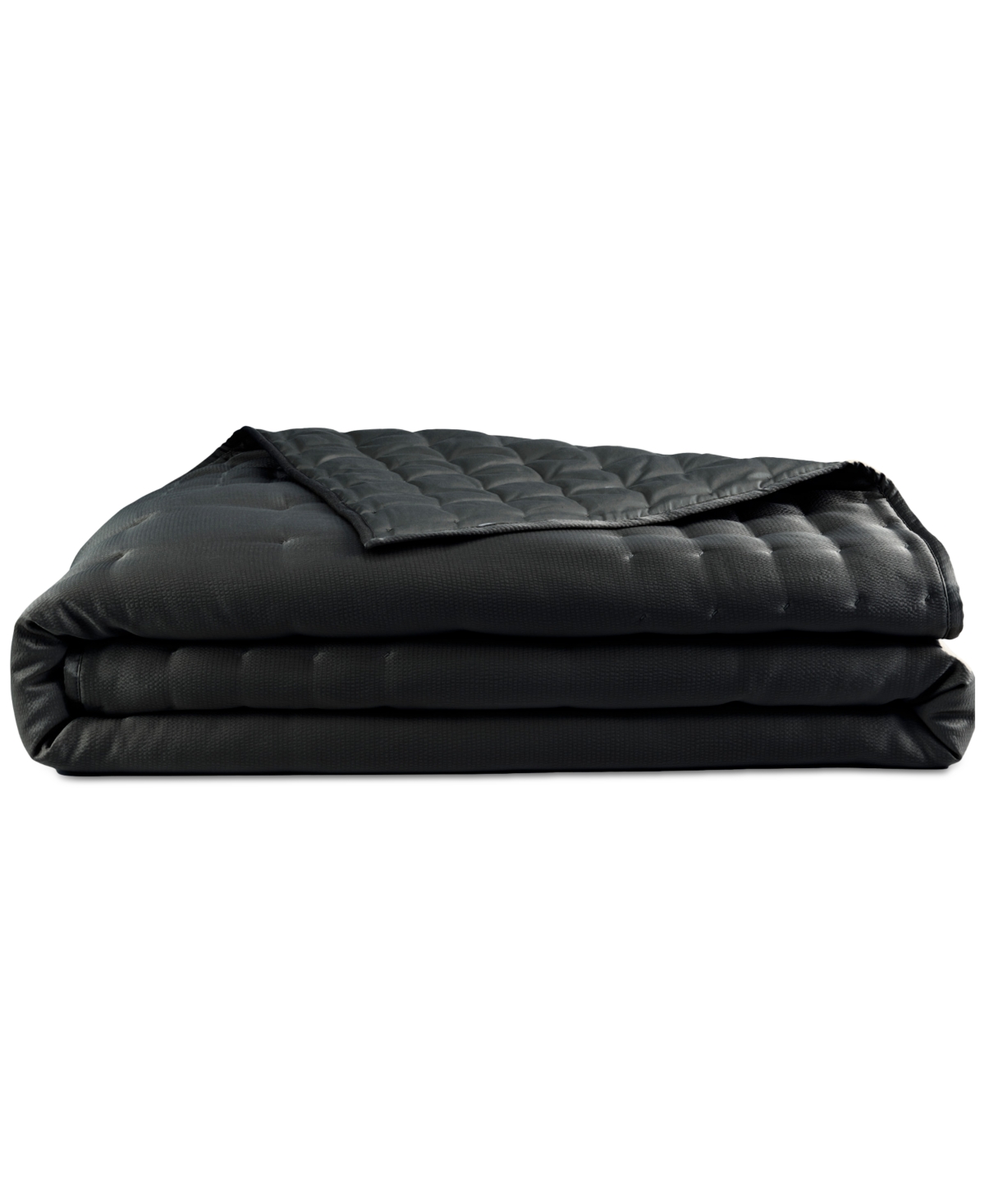 Donna Karan Home Hammered Silk Quilt, Full/queen