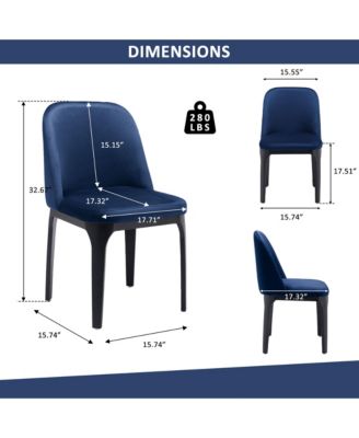 Upholstered Velvet Side Chair – Contemporary Metal Frame Design