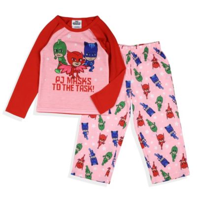 Toddler Girls Pajamas Gekko Catboy Owlette To The Task Heroes 2 Piece Set