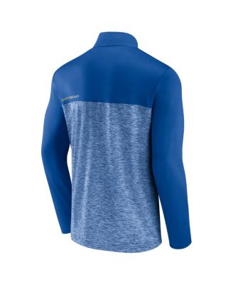 Men's Blue St. Louis Blues Iconic Defender Quarter-Zip Jacket