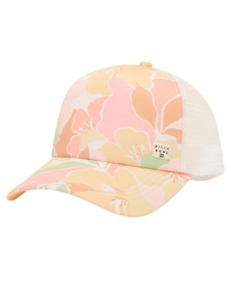 Billabong - Women's White Heritage Mashup Trucker Adjustable Hat