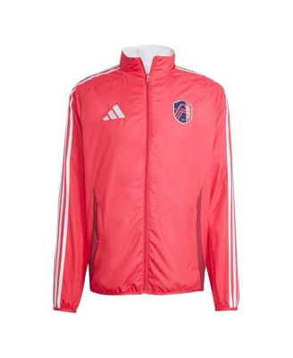 Men's Red/White St. Louis City SC 2025 Anthem Reversible Full-Zip Jacket