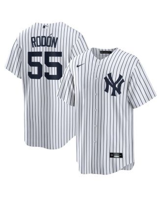 Nike - Men's Carlos Rodon White/Navy New York Yankees Home Player Jersey