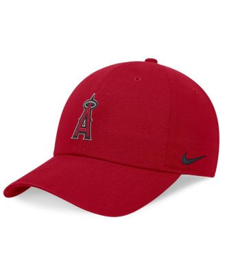 Nike - Men's Red Los Angeles Angels Club Adjustable Hat