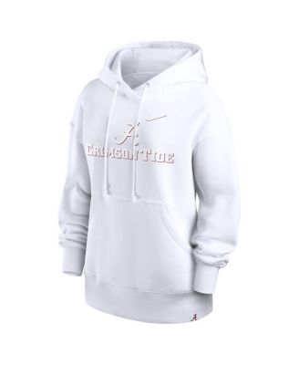 Women's White Alabama Crimson Tide Phoenix Pullover Hoodie