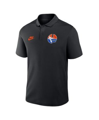 Men's Black Florida Gators Primetime Victory Legacy Vault Logo Performance Polo Shirt