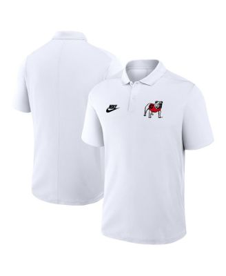 Nike - Men's White Georgia Bulldogs Primetime Victory Legacy Vault Logo Performance Polo Shirt