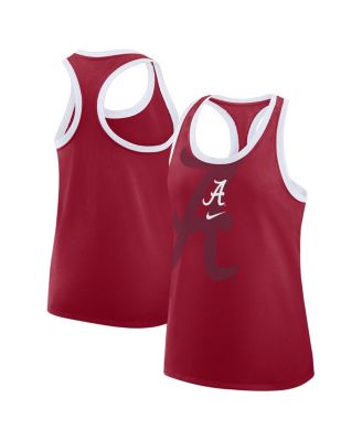 Nike - Women's Crimson Alabama Crimson Tide Primetime Tri-Blend Racerback Tank Top