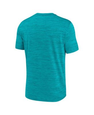 Men's Aqua Miami Dolphins Velocity Performance T-Shirt