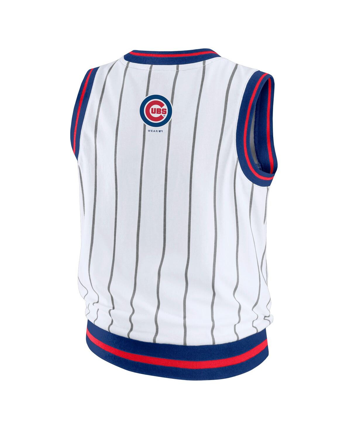 Lids Wear By Erin Andrews Women'sâ White Chicago Cubs Sporty Tank Top In White