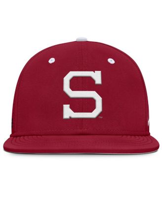 Men's Cardinal Stanford Cardinal On-Field Dugout True Performance Fitted Hat