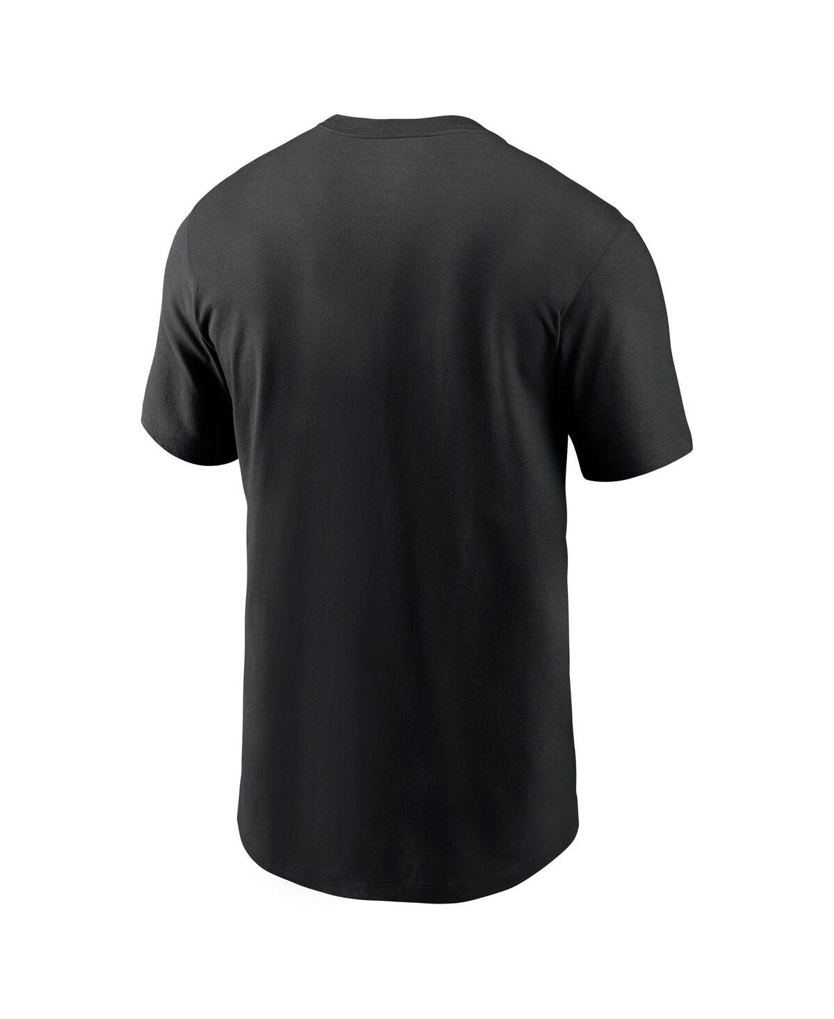 Nike Men's Black Jacksonville Jaguars Vs. Chicago Bears International Games London 2024 T-shirt In Black