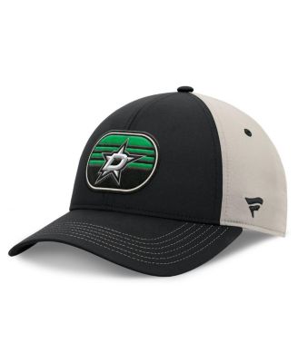 Fanatics - Men's Black/Gray Dallas Stars 2025 Stanley Cup Playoffs Locker Room Trucker Adjustable Hat