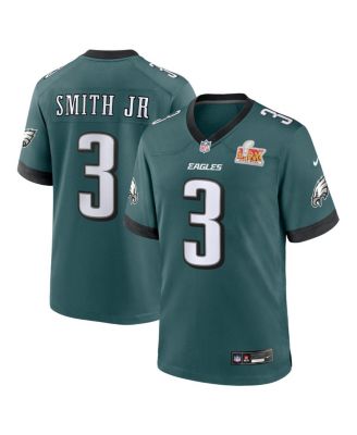 Nike - Men's Nolan Smith Midnight Green Philadelphia Eagles Super Bowl LIX Game Player Jersey