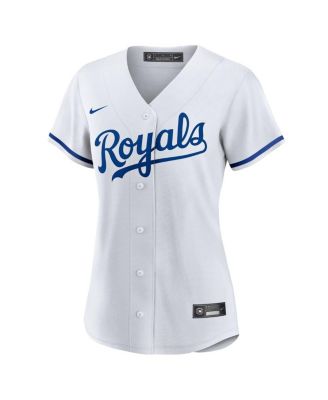 Women's Michael Massey White Kansas City Royals Home Replica Jersey