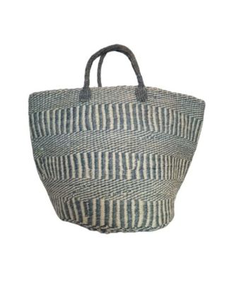 Calm Handmade Sisal African Tote Basket Bag