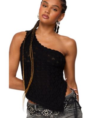 Women's Codi Backless Asymmetric Knit Top