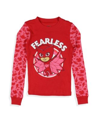 Toddler Girls Owlette Fearless 2 Piece Long Sleeve Tight Fit Pajama Set