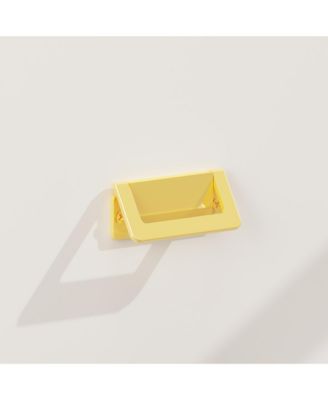 Changing table with six drawers, baby changing station with changing table top and drawers, white wood