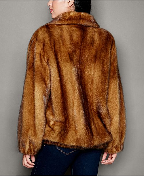 The Fur Vault Mink Fur Bomber Jacket The Fur Vault Women Macy's