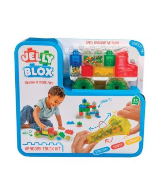 Jelly Blox Super Truck & Build Set - 35 Pieces