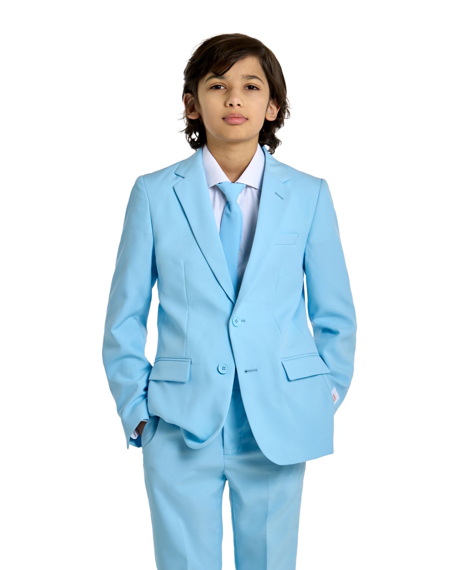 Big Boys 3-Piece Cool Solid Suit Set