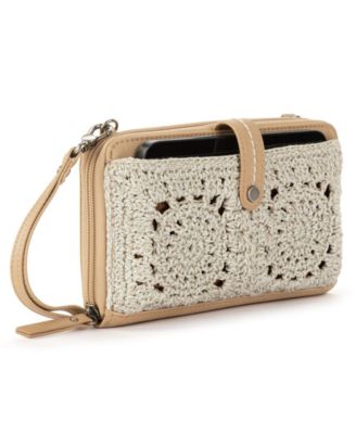 Iris Crochet Convertible Mini Crossbody Bag