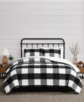 Cannon Cozy Buffalo Check Comforter Sets In Burgundy