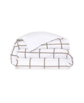 by Hugo Boss Check 3-Pc. Duvet Cover Set, King