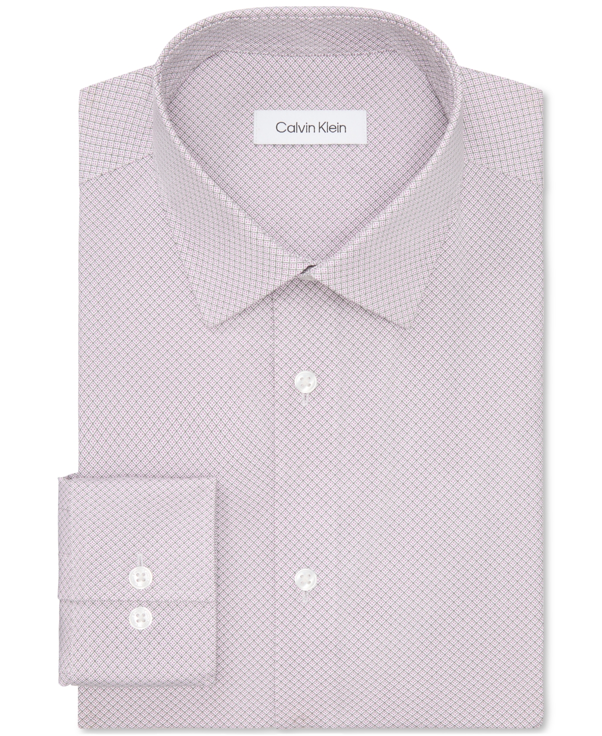 Calvin Klein Men's Slim Fit Dress Shirt In Multi