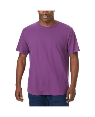 Men's Big and Tall Shrink-Less Lightweight Crewneck T-Shirt