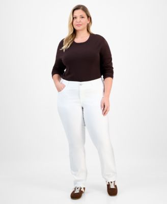 Democracy - Trendy Plus Size ABsolution Straight-Leg Jeans