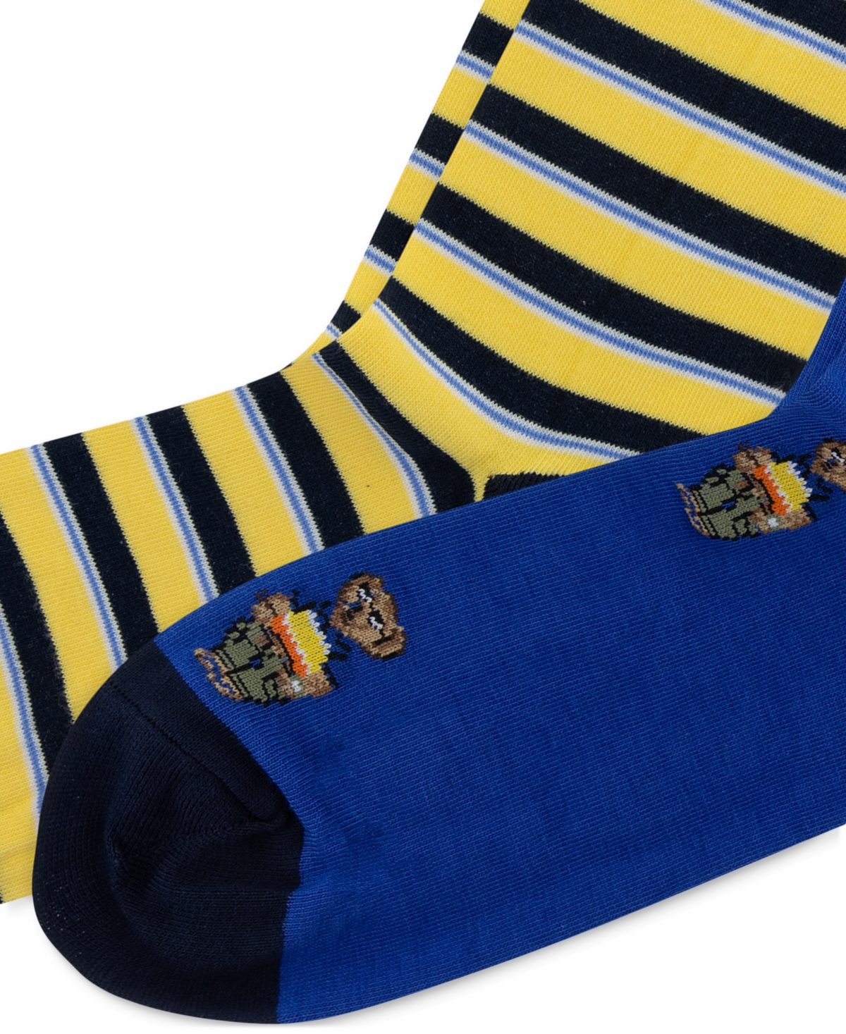 Polo Ralph Lauren Assorted 2-pack Surf Club Mini Bear Socks