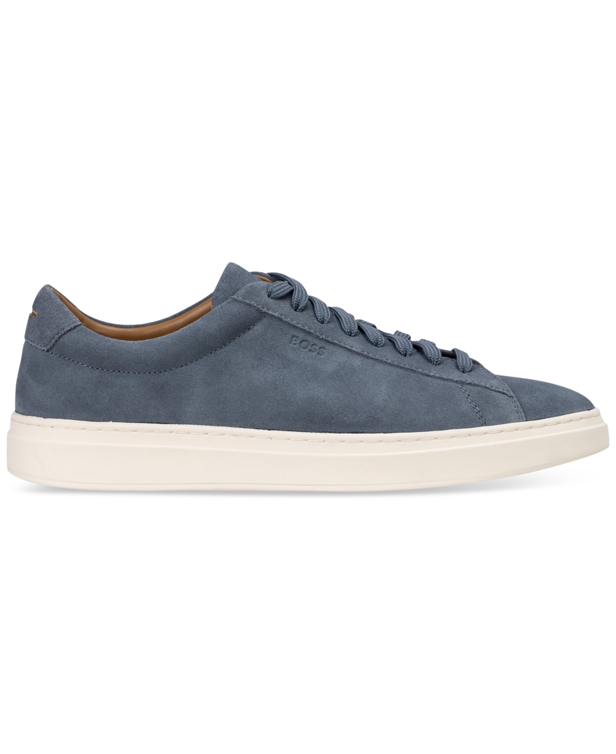 Boss by Hugo Boss Men's Kieran Suede Tennis Sneaker - Open Blue