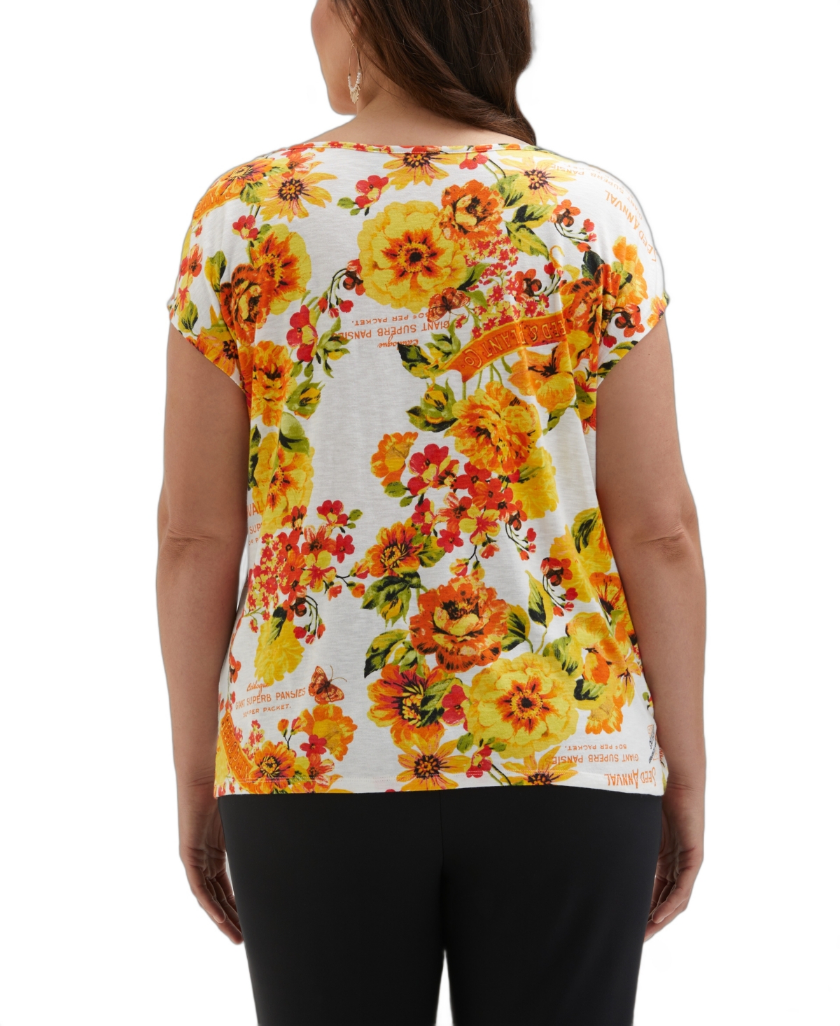 ELLA RAFAELLA PLUS SIZE SLEEVELESS TANK TOP 