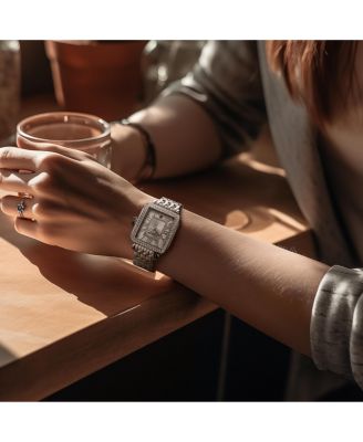 VivreLuxe 34mm Rectangle Ladies Quartz Fashion Watch