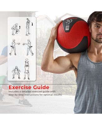 Medicine Ball 10LBS, Non-slip Grip