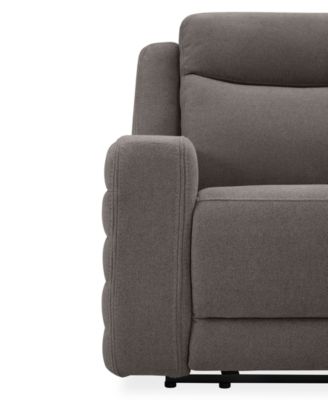 Kristyan 3-Pc. Fabric Sofa with 3 Power Recliners, Exclusively at Macy's 