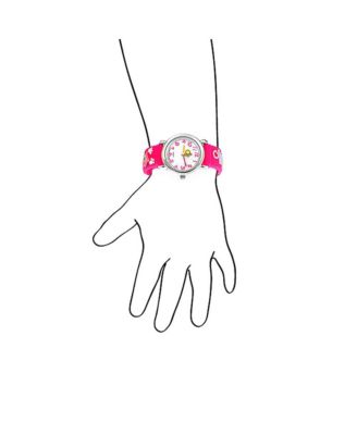 Time Teacher 3D Sports Wrist Watch Silicone Wristband