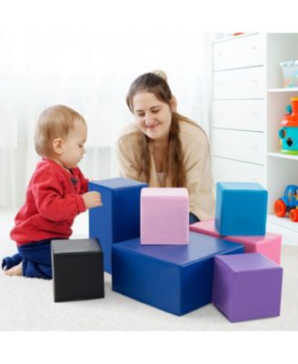 7-Piece Big Foam Building Blocks for Toddlers and Kids
