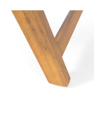 Outdoor  Acacia Wood  Club Chair