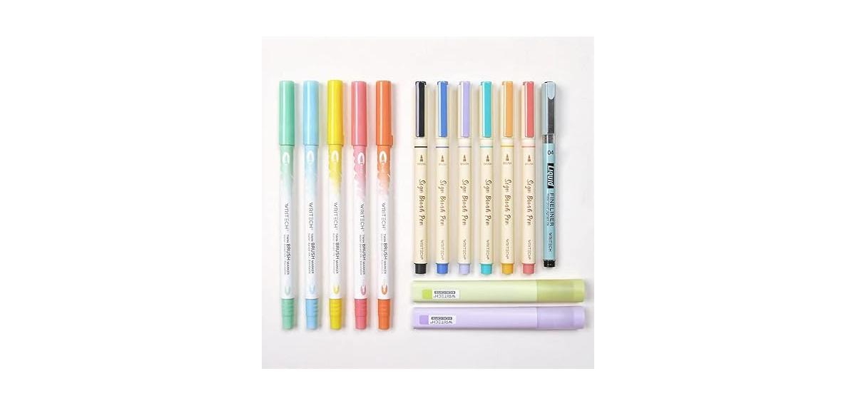 Pastel Lettering Markers 14CT - Pastel