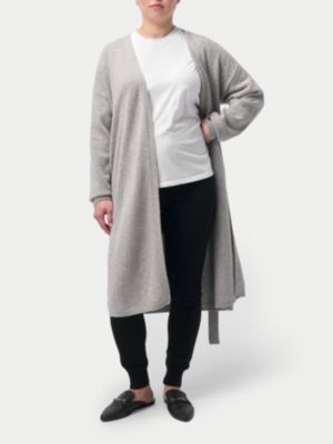 Maternity Long Cashmere Robe