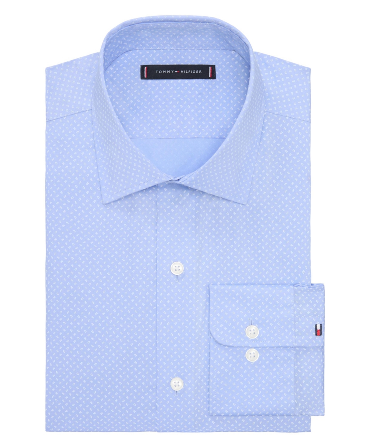 Shop Tommy Hilfiger Men's Regular Fit Dress Shirt