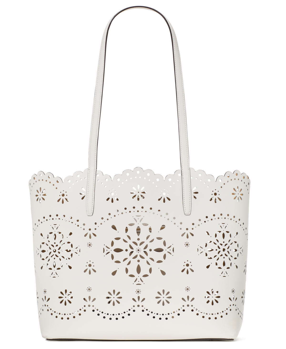Shop Kate Spade Do It All Perforated Leather Tote Bag