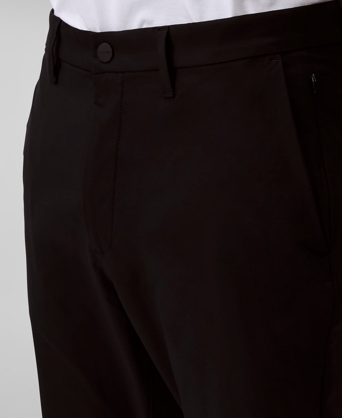 Calvin Klein Men's Infinite Slim-fit Stretch Pants In Black